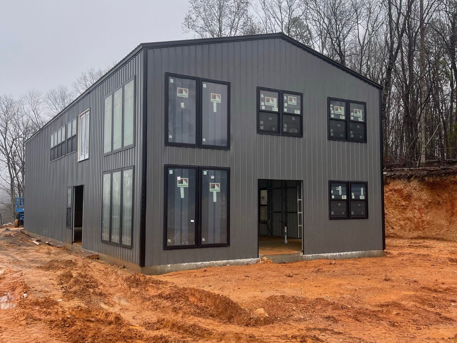 32x80x20 Custom Metal Building-479